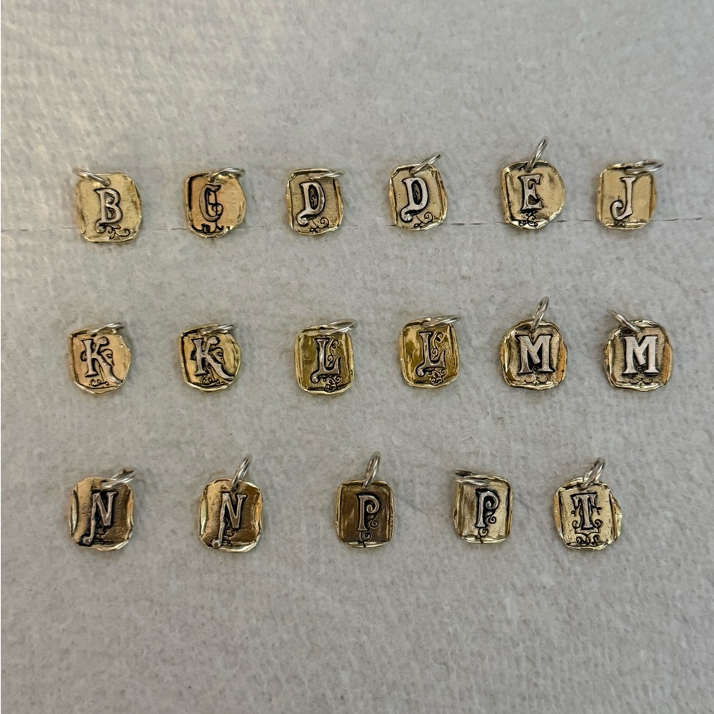 NWOT.  Waxing Poetic Initial Charms